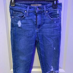 Joes Size 25 Stretch Jeans, Tattered